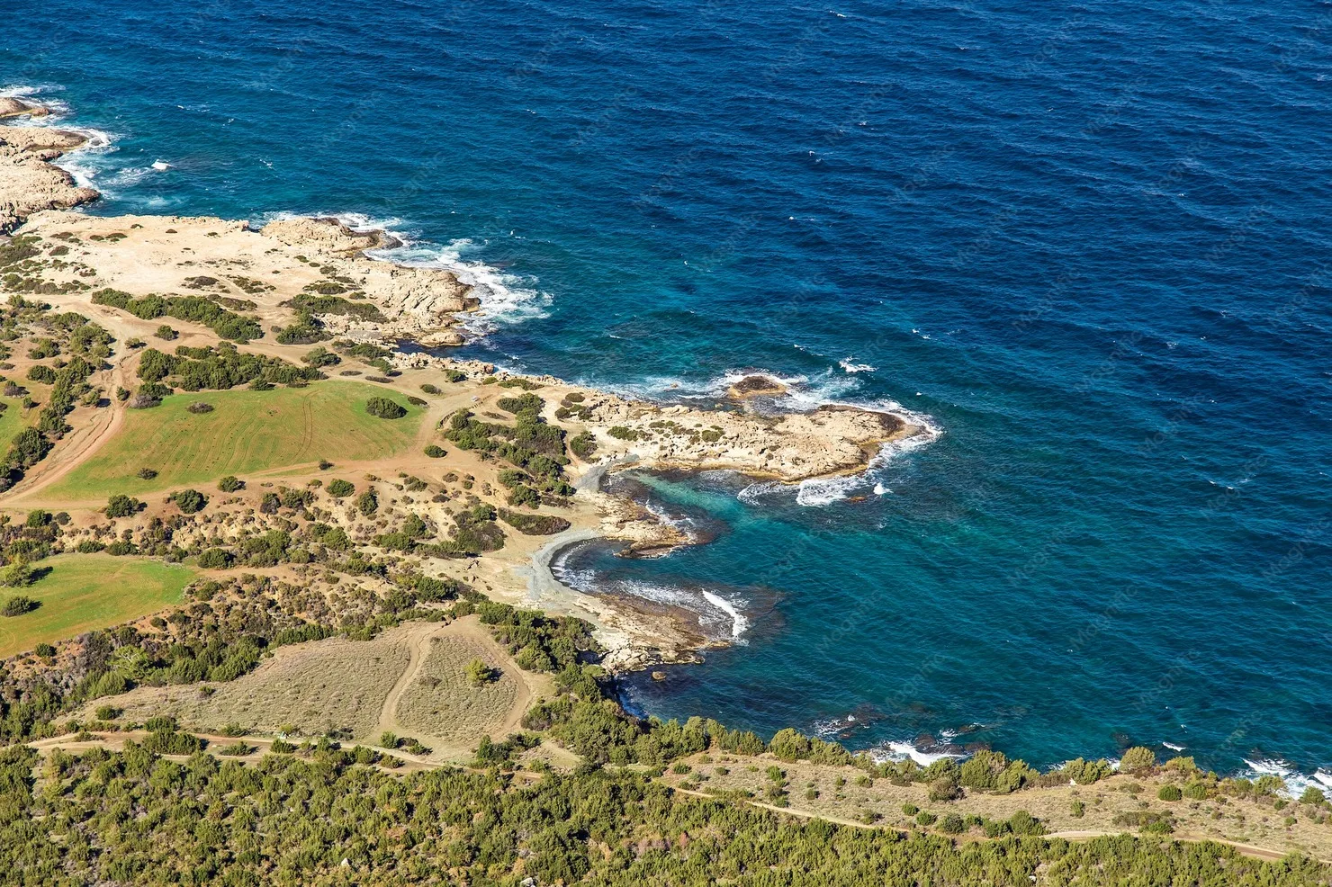 Akamas Peninsula coastal landscape
